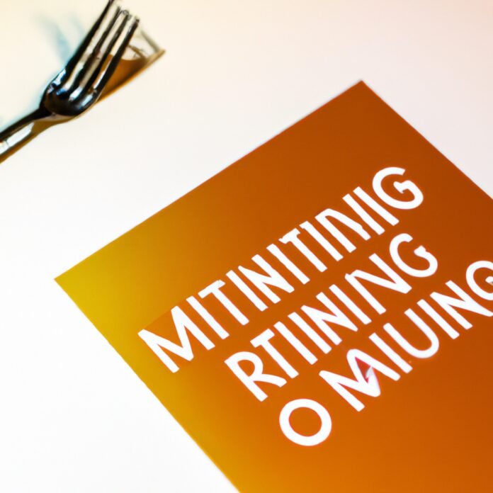 Mindful Dining Out: Making Smart Restaurant Choices